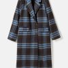 N-Jaci Coat Daliyah Blue Check 5 Jaci Check Coat