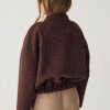 N-Marnie Jacket Coffee Melange 9 Marnie Bomber Jacket
