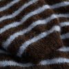 N-Mertice Knit Cardigan Brown Blue Stripe 4 Mertice Cardigan