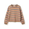 N-Mirtie Knit Debor Multi Stripe Mirtie Striped Sweater