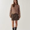 N-Mirtie Knit Debor Multi Stripe 11 Mirtie Striped Sweater