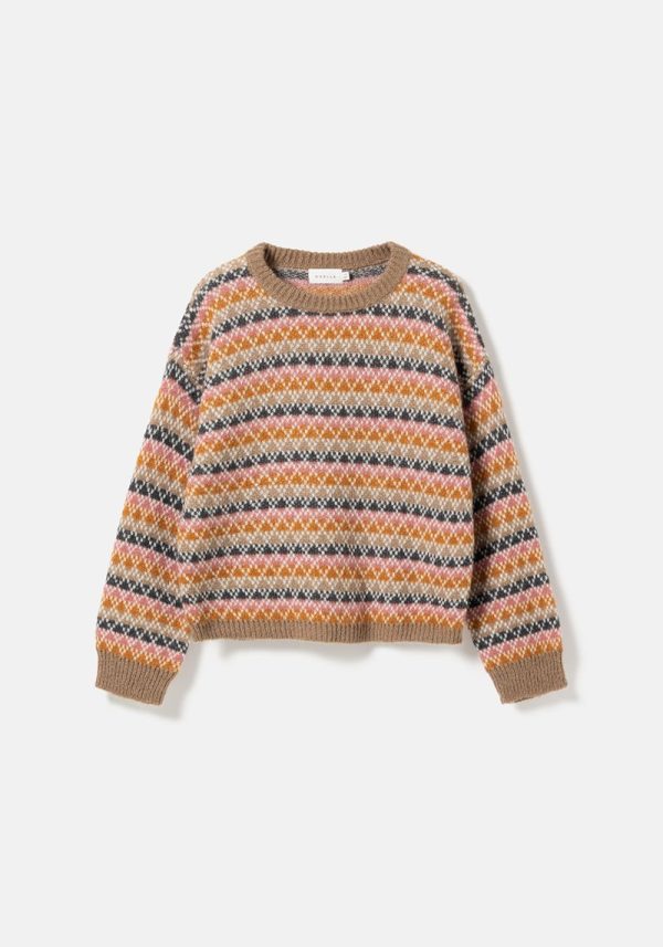 N-Mirtie Knit Debor Multi Stripe 5 Mirtie Striped Sweater