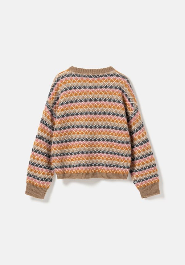 N-Mirtie Knit Debor Multi Stripe 6 Mirtie Striped Sweater
