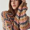 N-Mirtie Knit Debor Multi Stripe 8 Mirtie Striped Sweater