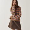 N-Mirtie Knit Debor Multi Stripe 9 Mirtie Striped Sweater