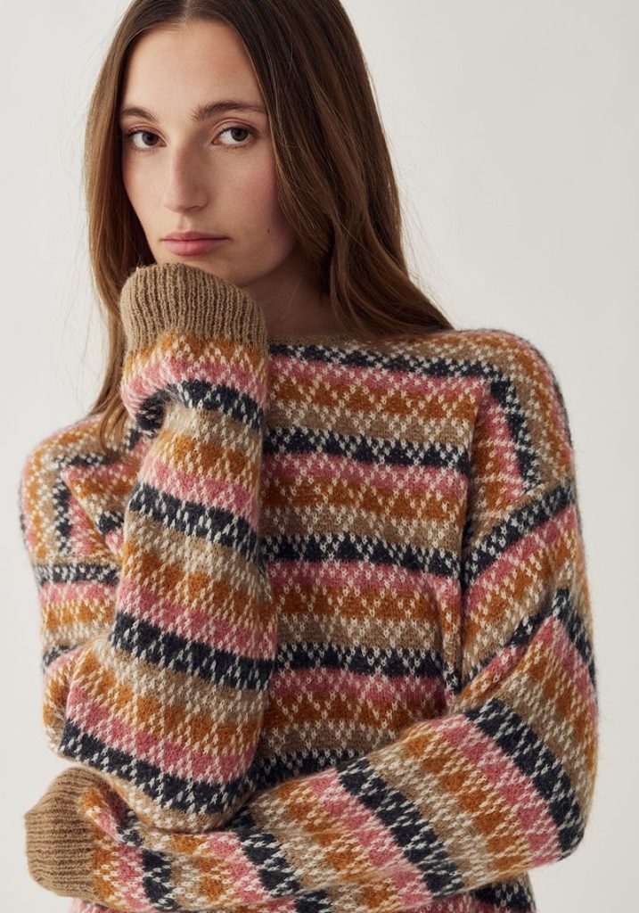 Mirtie Striped Sweater