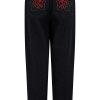 Sugarhill rose jeans 3 Mila Embroidered Barrel Jeans