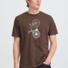 Blend bike brown t 4 Bailey Chocolate Brown T-Shirt