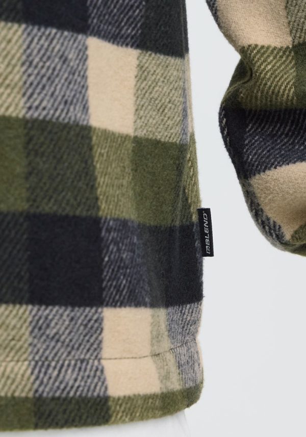Blend deep depths check shirt 4 Deep Depths Check Overshirt