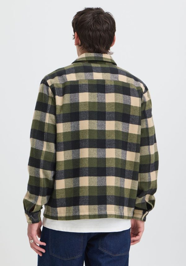 Blend deep depths check shirt 6 Deep Depths Check Overshirt