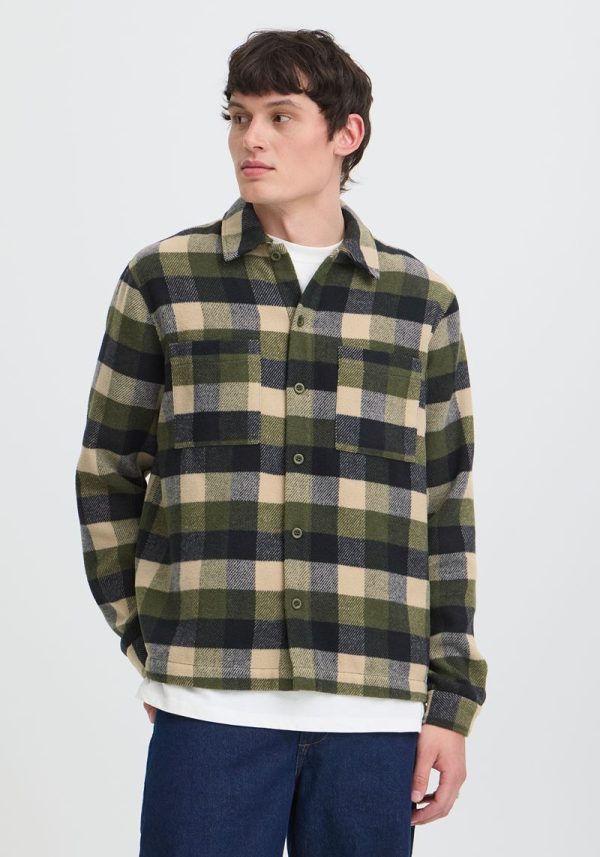 Blend deep depths check shirt 7 Deep Depths Check Overshirt