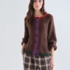 Compania brown cardigan 1 Dahlia Cardigan