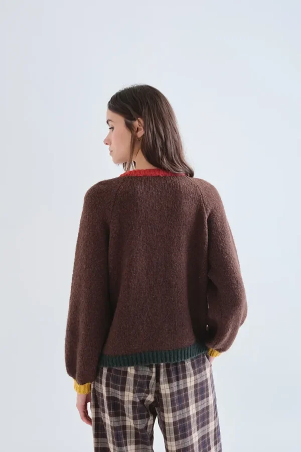 Compania brown cardigan 2 Dahlia Cardigan