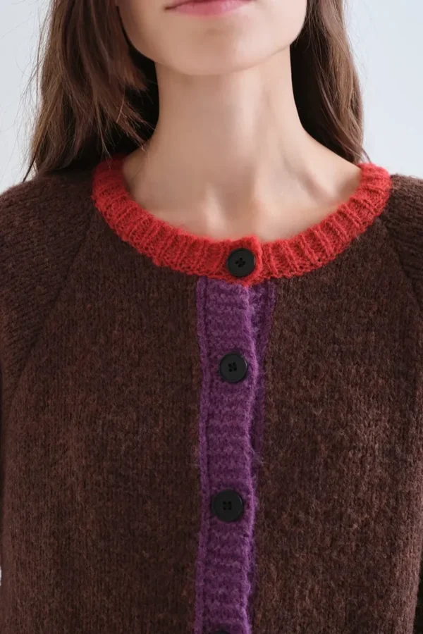 Compania brown cardigan 3 Dahlia Cardigan