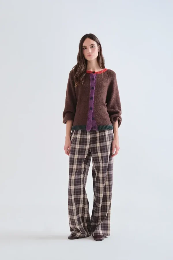 Compania brown cardigan 4 Dahlia Cardigan