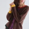 Compania brown cardigan 5 Dahlia Cardigan