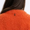 Syros Deep Orange Cardigan