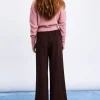 Frnch plum joggers 5 Hera Chocolate Trousers