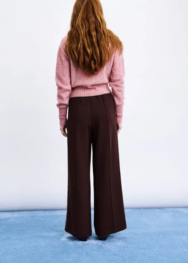 Frnch plum joggers 5 Hera Chocolate Trousers