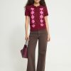 Ichi argyle dasila rhodedendron 3 Dasila Rhododendron Argyle Knit