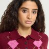 Ichi argyle dasila rhodedendron 6 Dasila Rhododendron Argyle Knit