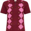 Ichi argyle dasila rhodedendron 9 Dasila Rhododendron Argyle Knit