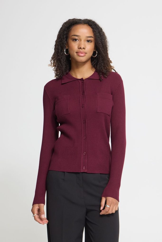 Lulu Grey Rhododendron Cardigan