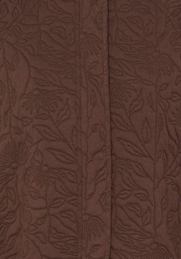 Ichi kate brown jacket 3 Kate Chocolate Torte Quilted Jacket