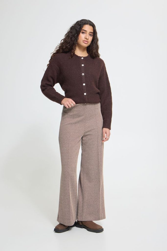 Kate Java Herringbone Pants
