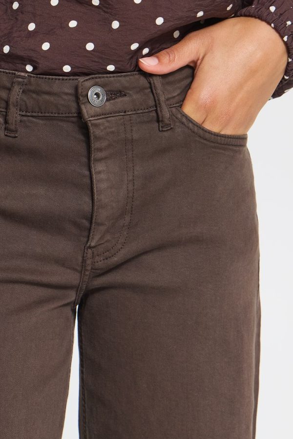 Ichi ziggy coffee bean jeans 2 Coffee Bean Ziggy Wide Jean