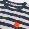 Loreak dot stripe long sleeved 5 Dot Indigo Stripe Top