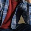 Mos Mosh Wilson jacket 2 Wilson Indigo Check Jacket