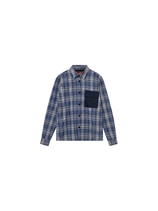 Mos Mosh Wilson jacket 3 Wilson Indigo Check Jacket