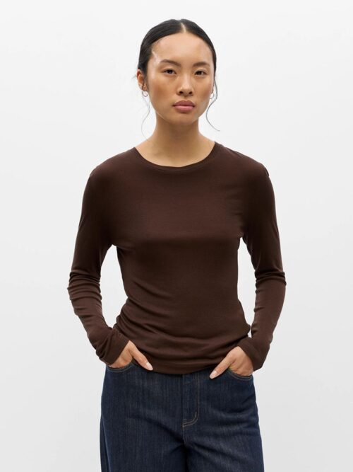 Alma Chocolate Brown Top