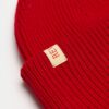 Revolution big fold red 2 Red Big Fold Beanie