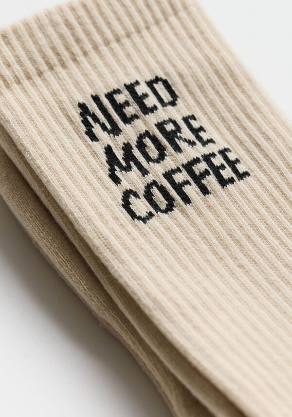 Revolution coffee socks 1 Need More Coffee Socks