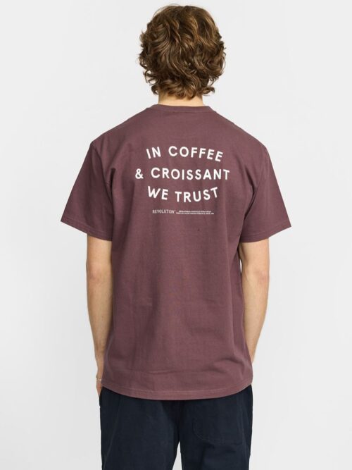 Revolution coffee t 4 Coffee & Croissant T-Shirt