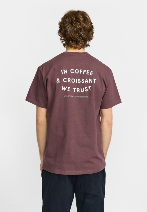 Revolution coffee t 4 Coffee & Croissant T-Shirt