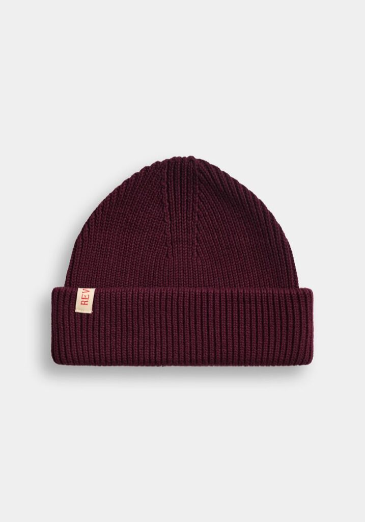 Burgundy Fisherman's Beanie
