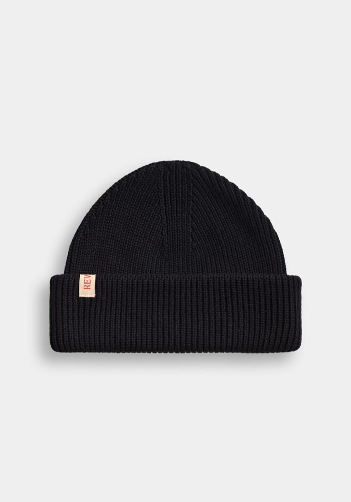 Black Fisherman's Beanie