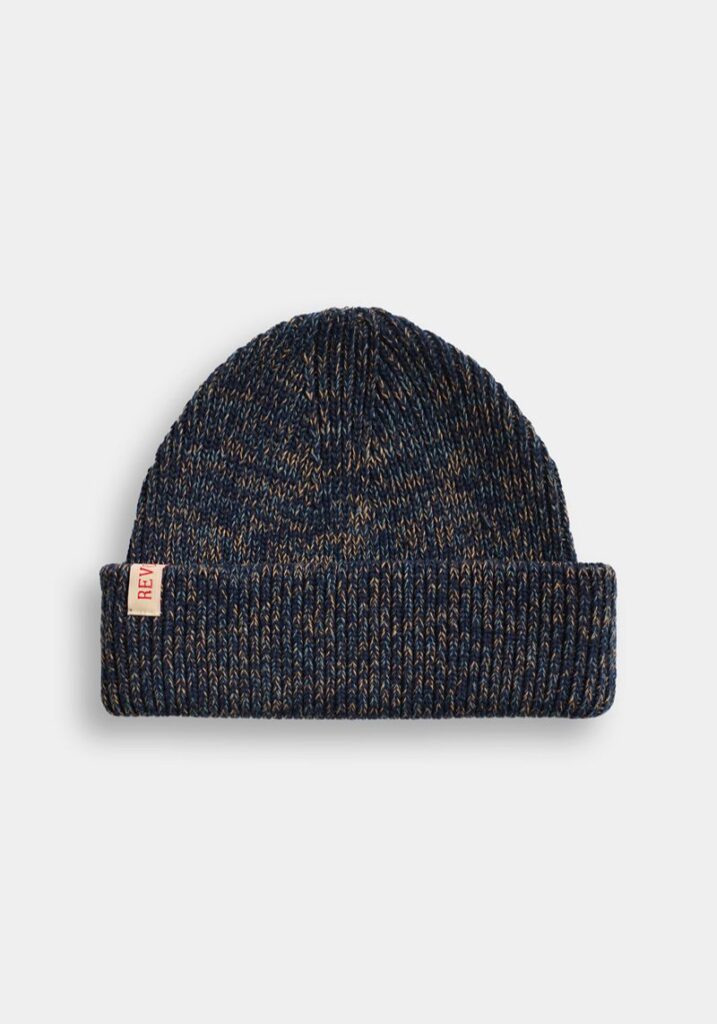 Navy Fleck Fisherman's Beanie