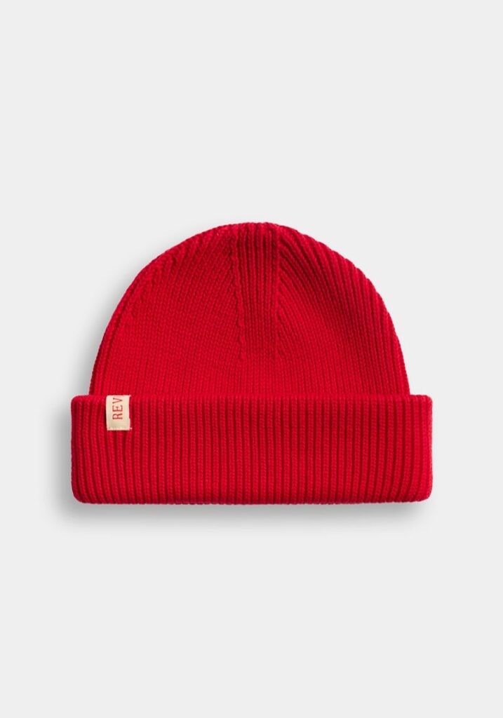 Red Fisherman's Beanie