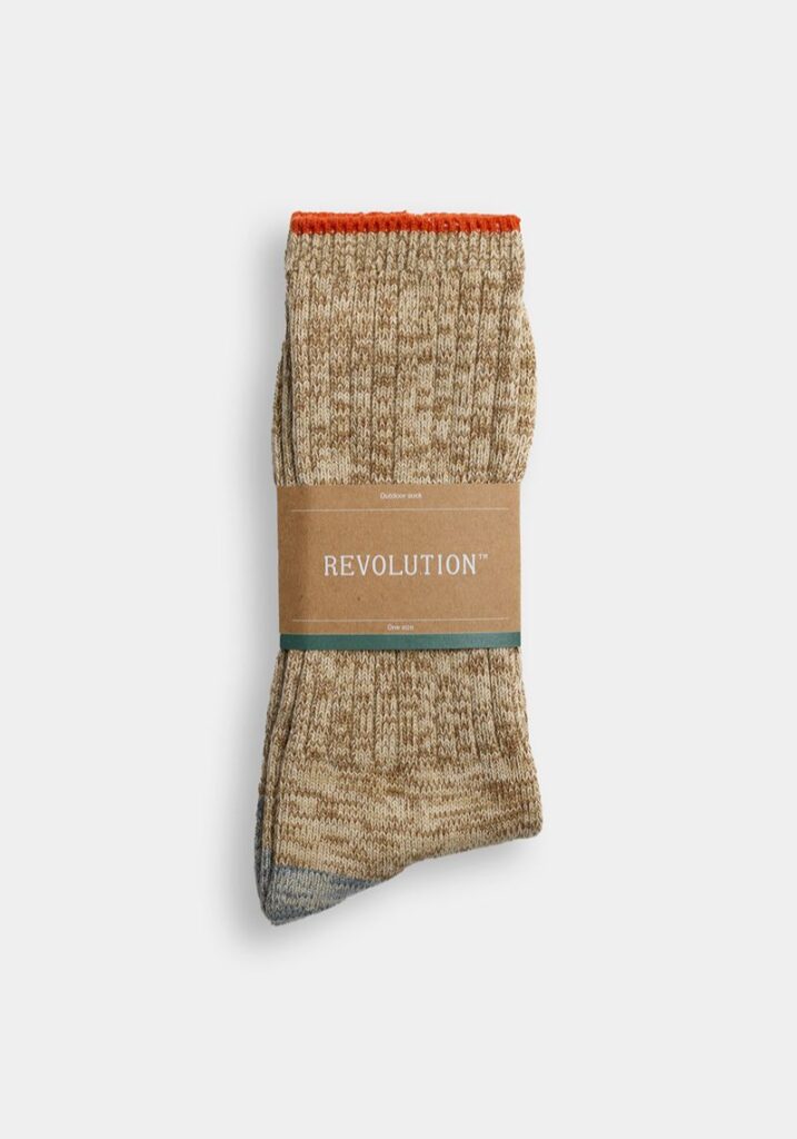 Taupe Melange Outdoor Socks