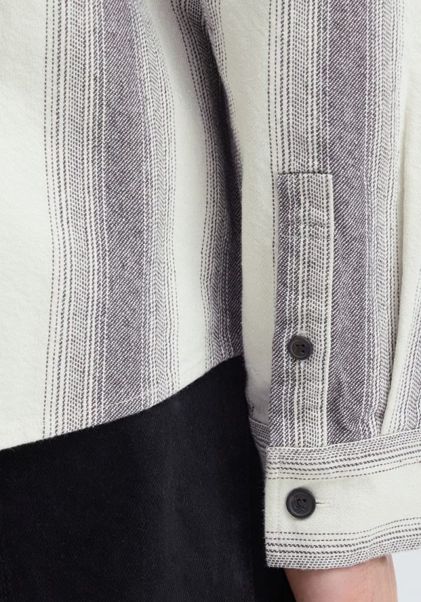 Solid celadon shirt 1 Venturo Stripe Shirt