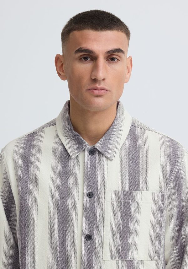 Solid celadon shirt 2 Venturo Stripe Shirt