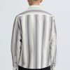 Solid celadon shirt 3 Venturo Stripe Shirt