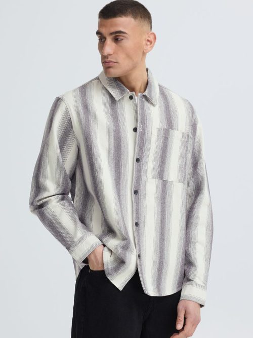 Solid celadon shirt 4 Venturo Stripe Shirt