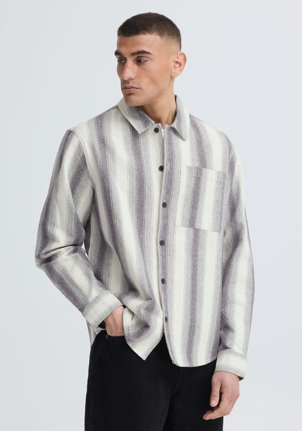 Solid celadon shirt 4 Venturo Stripe Shirt
