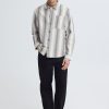Solid celadon shirt 5 Venturo Stripe Shirt