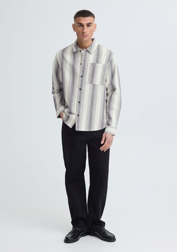 Solid celadon shirt 5 Venturo Stripe Shirt